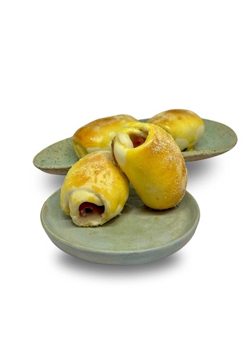 Lanchinho de Calabresa e queijo 25 Unds