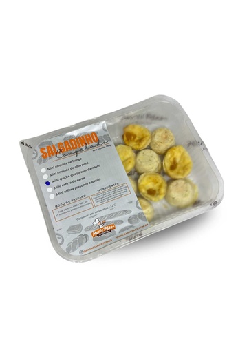 [Mini Quiche Queijo e Damasco MP 480g] Mini Quiche Queijo e Damasco MP 480g