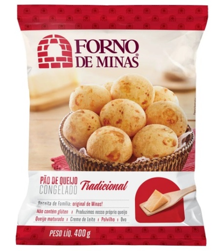[Pão de Queijo Forno de Minas 400g] Pão de Queijo Forno de Minas 820g