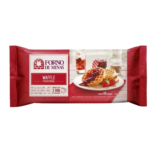 Waffle Forno de Minas tradicional 280g