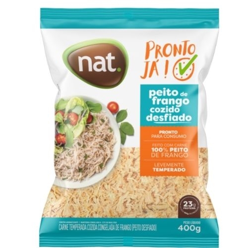 [Frango Desfiado Nat 400g] Frango Desfiado Nat 400g
