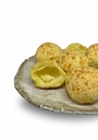 Mini pão de queijo com requeijão 25 unds