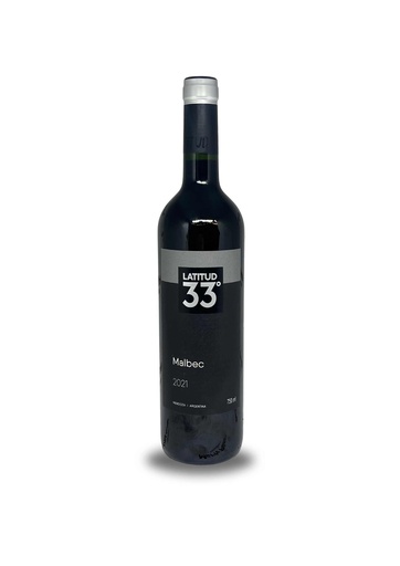 [Vinho Argentino Latitud 33º Malbec 750ml] Vinho Argentino Latitud 33º Malbec 750ml