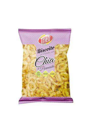 [7898965272029] Biscoito de Palito com Chia e Parmesão Trieli 100 g